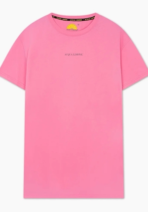 Klänningar - Donna Long Tee – Hot Pink